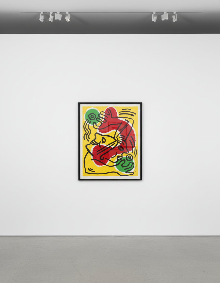 Untitled (Littmann PP.… — Keith Haring · Untitled | Guy Hepner