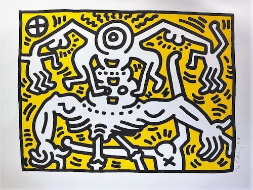 Untitled (Littmann PP. 62) — Keith Haring · Untitled | Guy Hepner