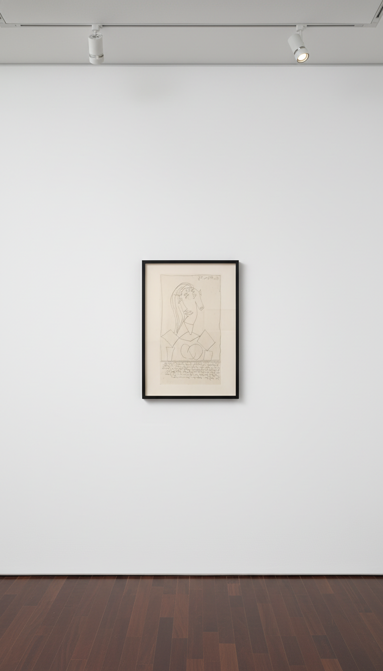 Buste de Femme (Dora Maar) State I (Bloch 308)