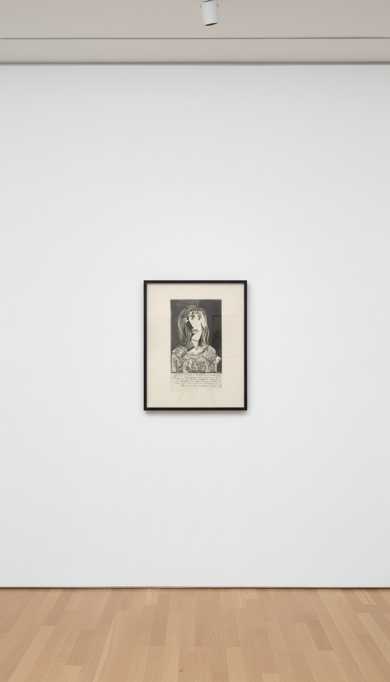 Buste de Femme (Dora Maar) State IX (Bloch 308)