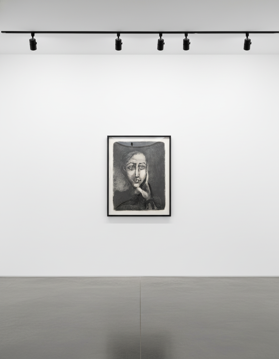 Françoise Sur Fond Gris