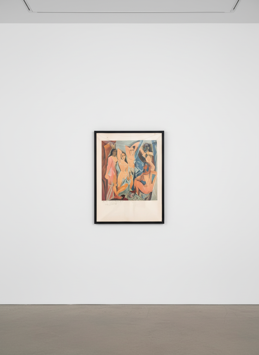 Pablo Picasso、LES LOISIRS、希少画集画、新品額装付 Les Demoiselles d'Avignon Edition of 100 (1953) — Pablo Picasso