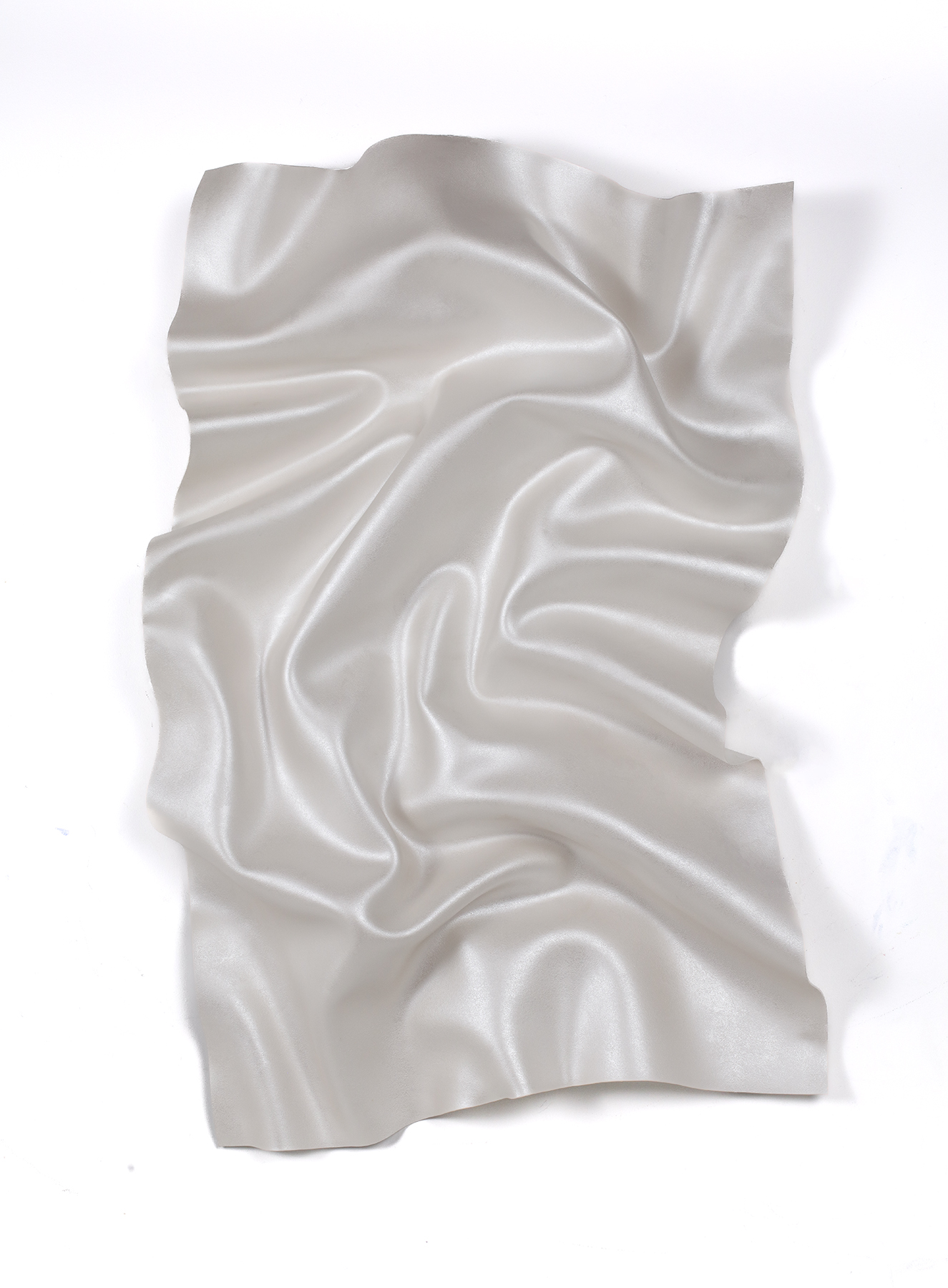Paul Rousso - Crushed Pearl^, 2024, Acrylic Paint on Hand-Sculpted Thermoplastic Polyester