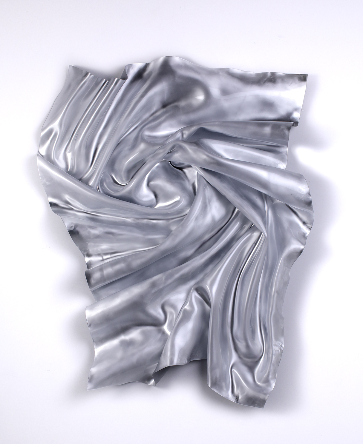 Paul Rousso - Eye Of the Storm, 2025, Acrylic Paint on Hand-Sculpted Thermoplastic Polyester
