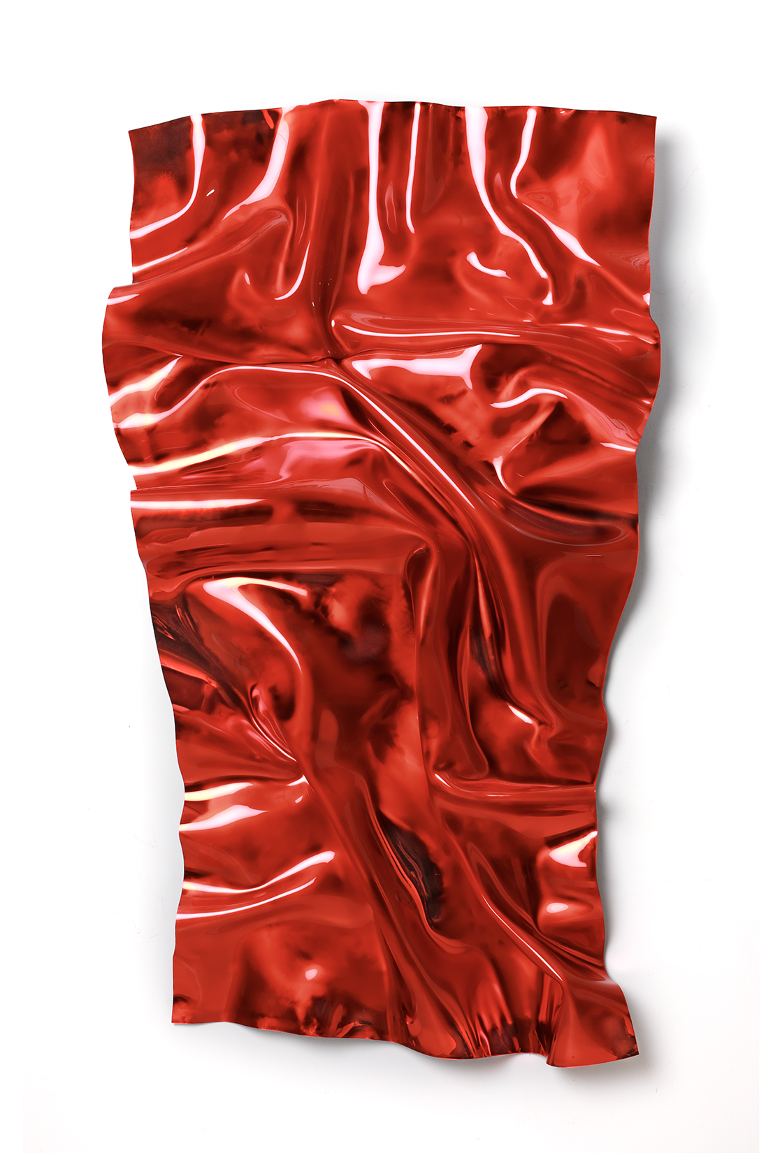 Paul Rousso - Hot Embers^, 2026, Acrylic Paint on Hand-Sculpted Thermoplastic Polyester