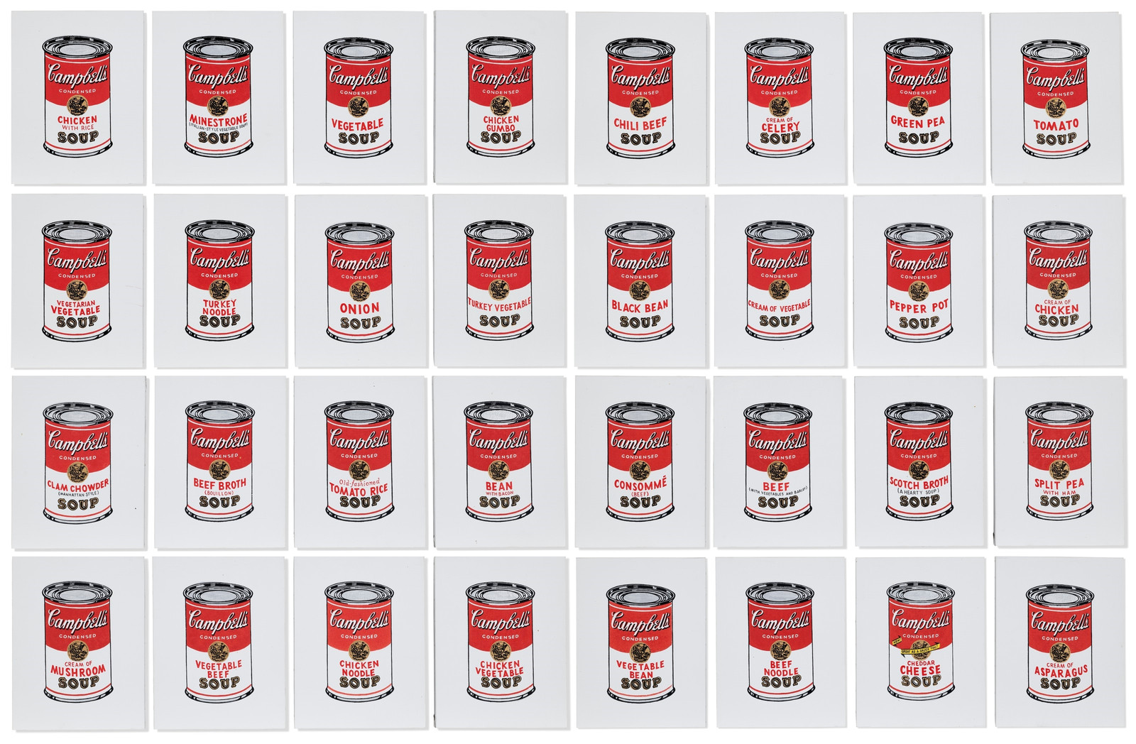32 Cans of Campbell's Soup