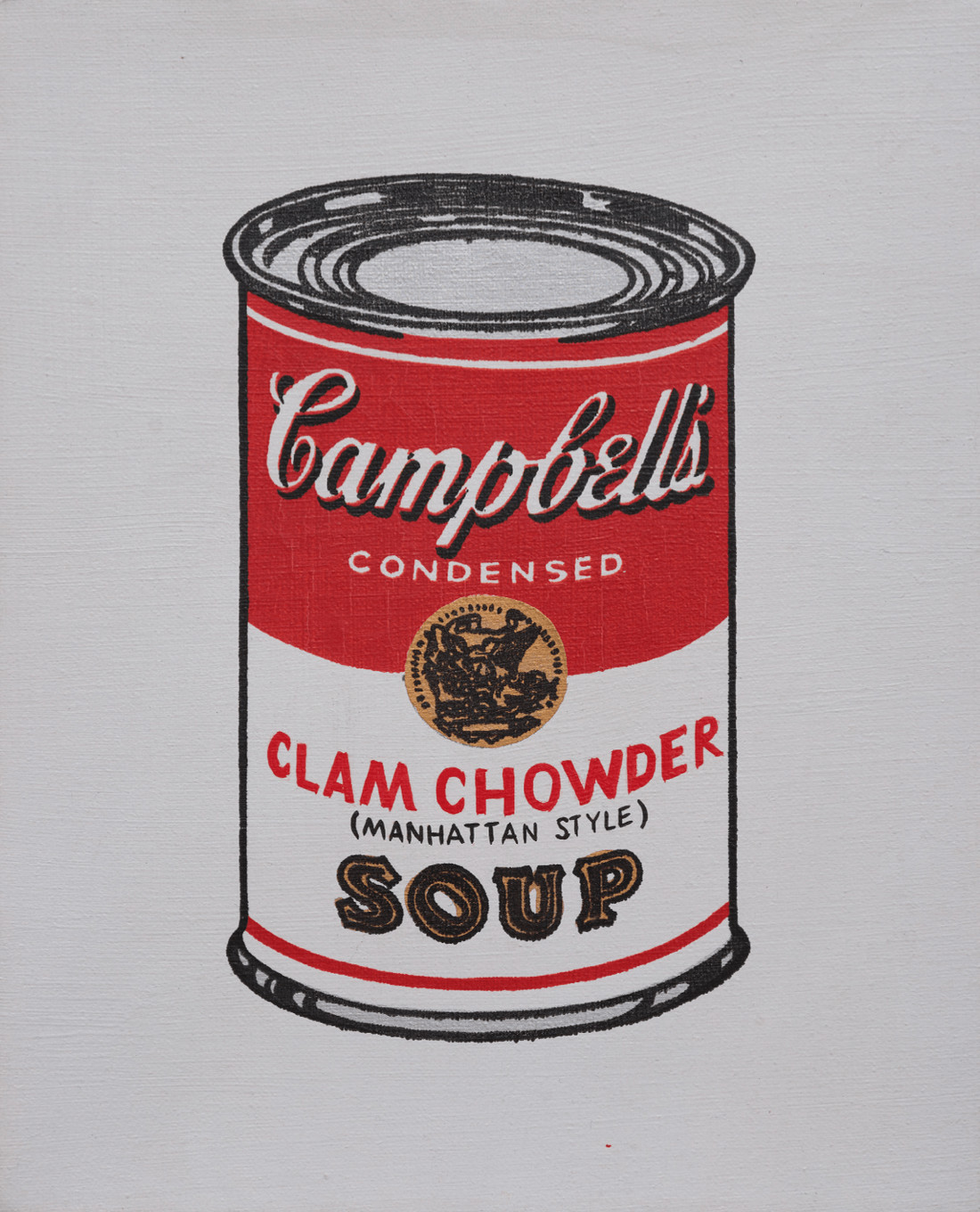 Andy Warhol, ’Clam Chowder Soup’  (1968)