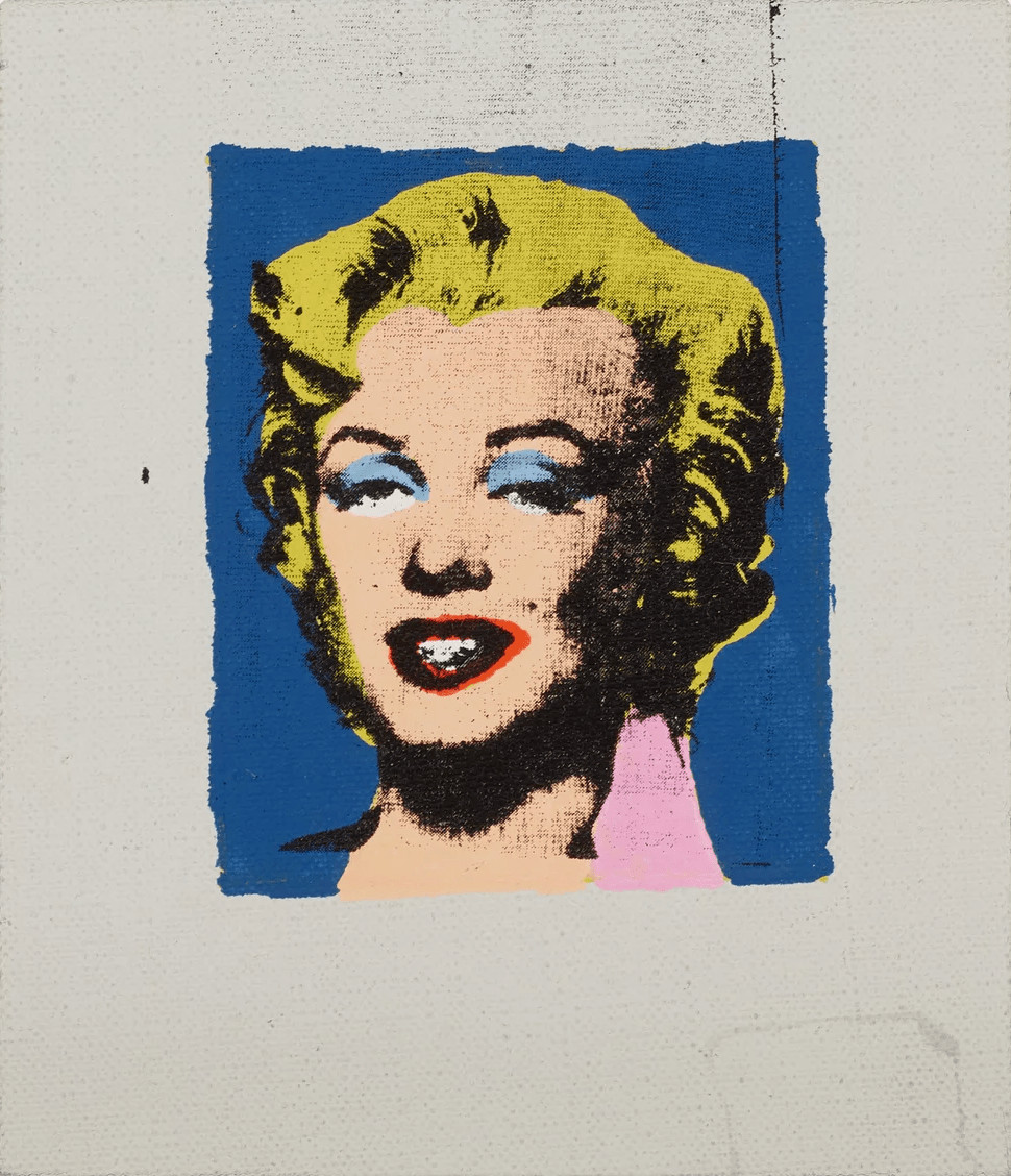 Andy Warhol Marilyn 1962 Blue