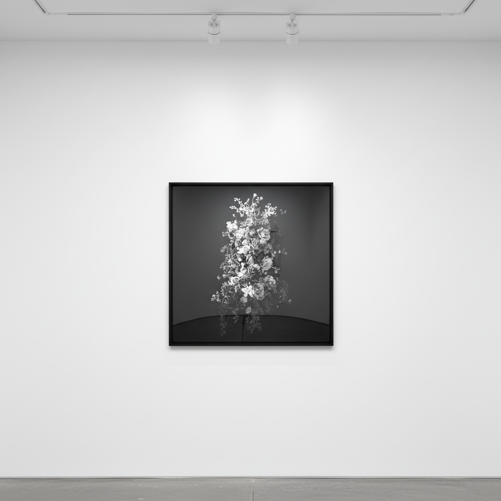 アート・デザイン・音楽 Flowers Robert Mapplethorpe Robert Mapplethorpe Autographed Exhibition Poster, Flowers sold at