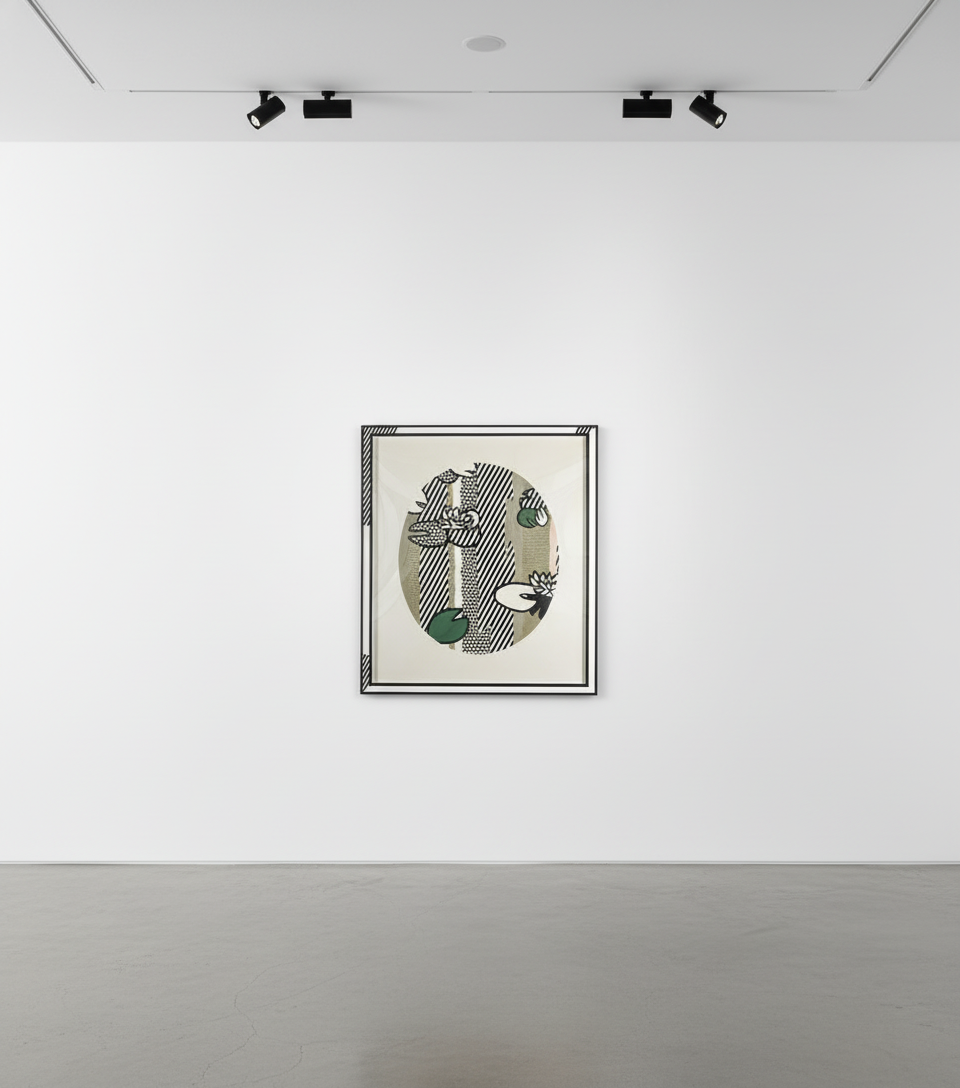 Pink Flower (C. 261), from Water Lilies