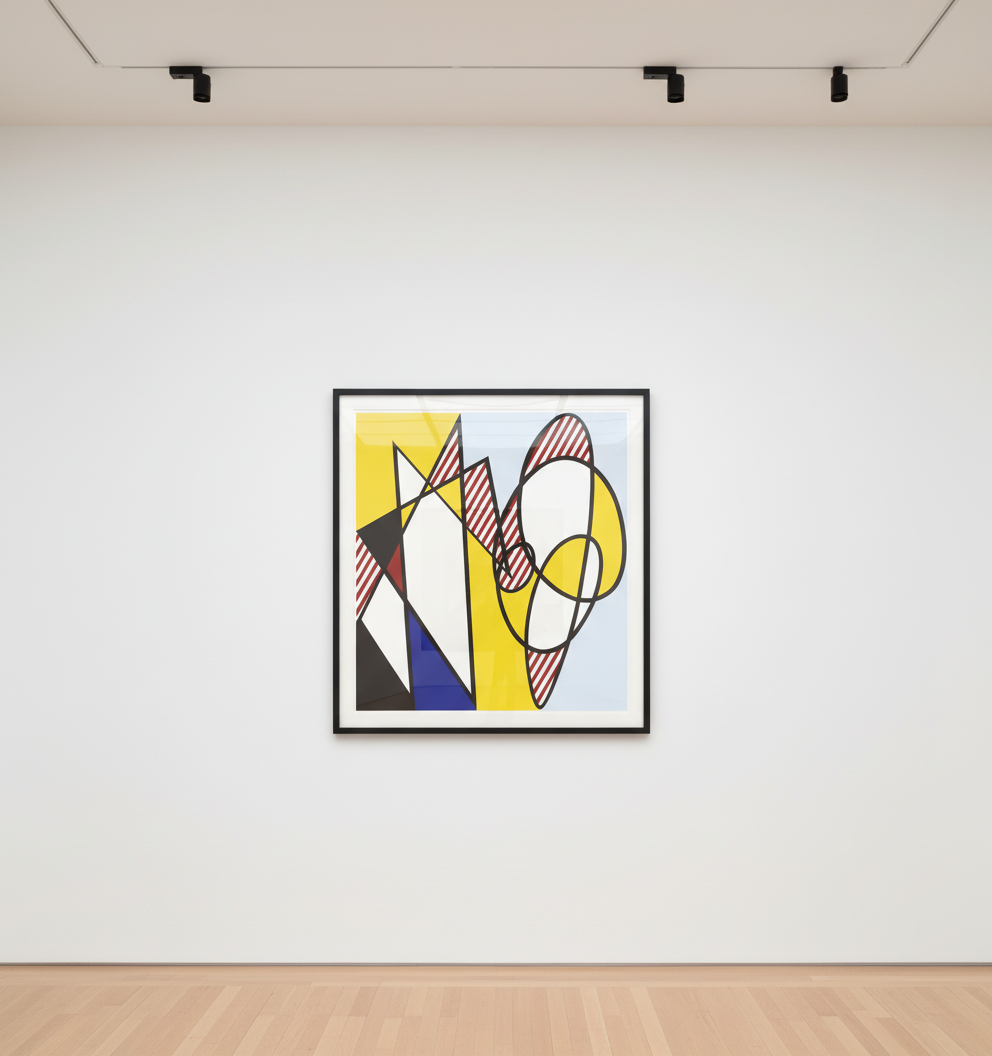Roy Lichtenstein - Best Buddies (C. 258), 1991, Screen print in colors