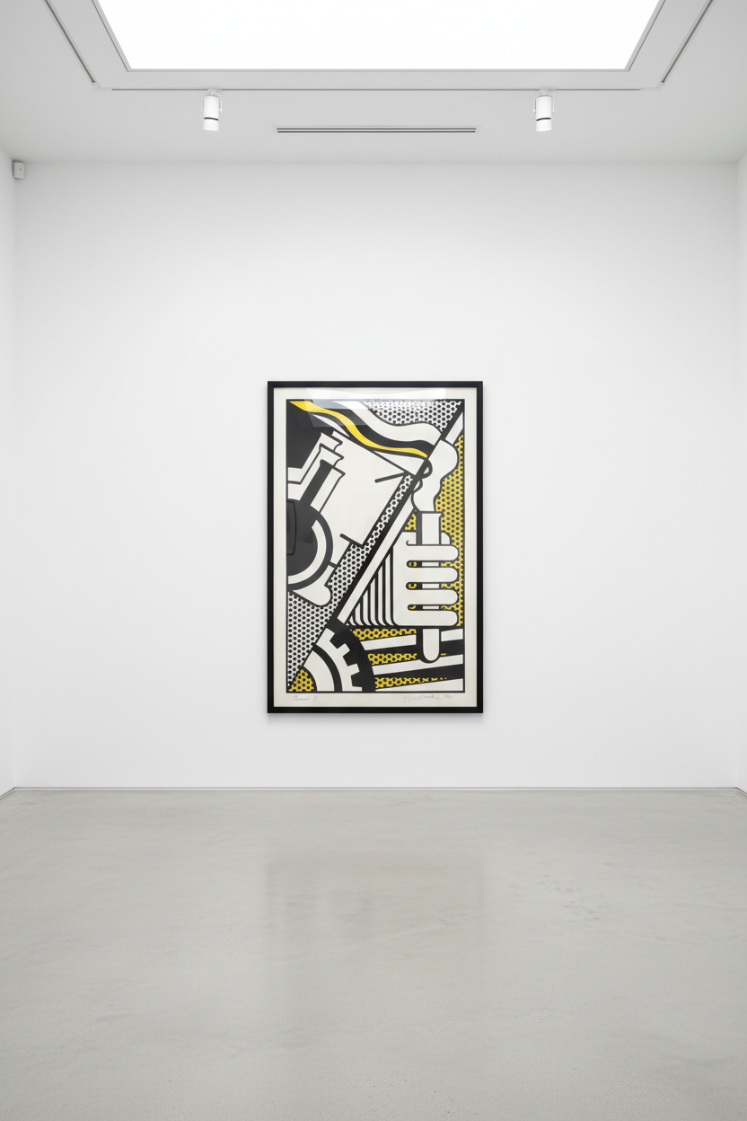 Roy Lichtenstein - Chem 1A, 1970, Screen print