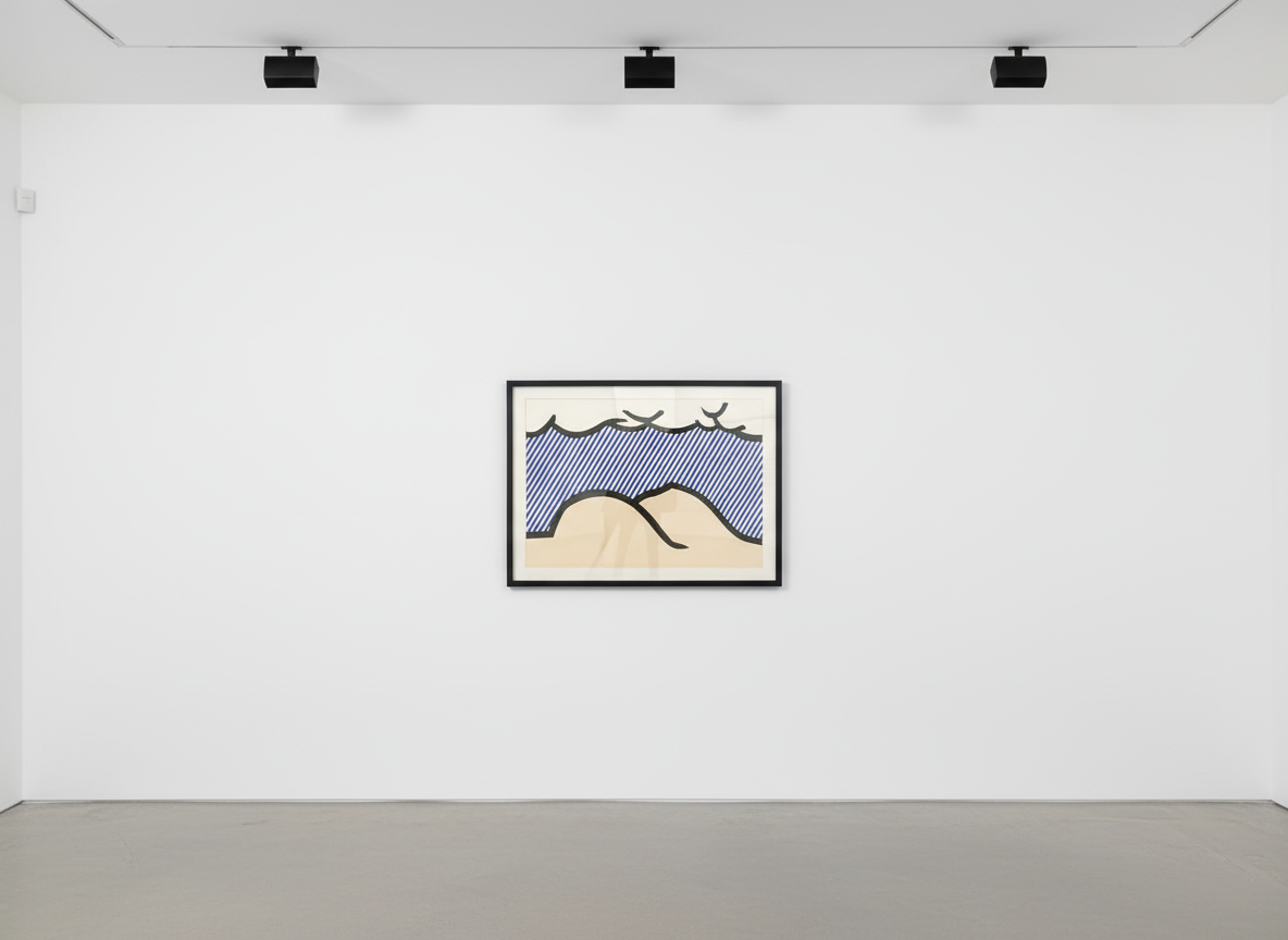 Roy Lichtenstein - De Denver au Montana, Départ 27 Mai 1972 (I) (C. 275), 1992, Etching and aquatint
