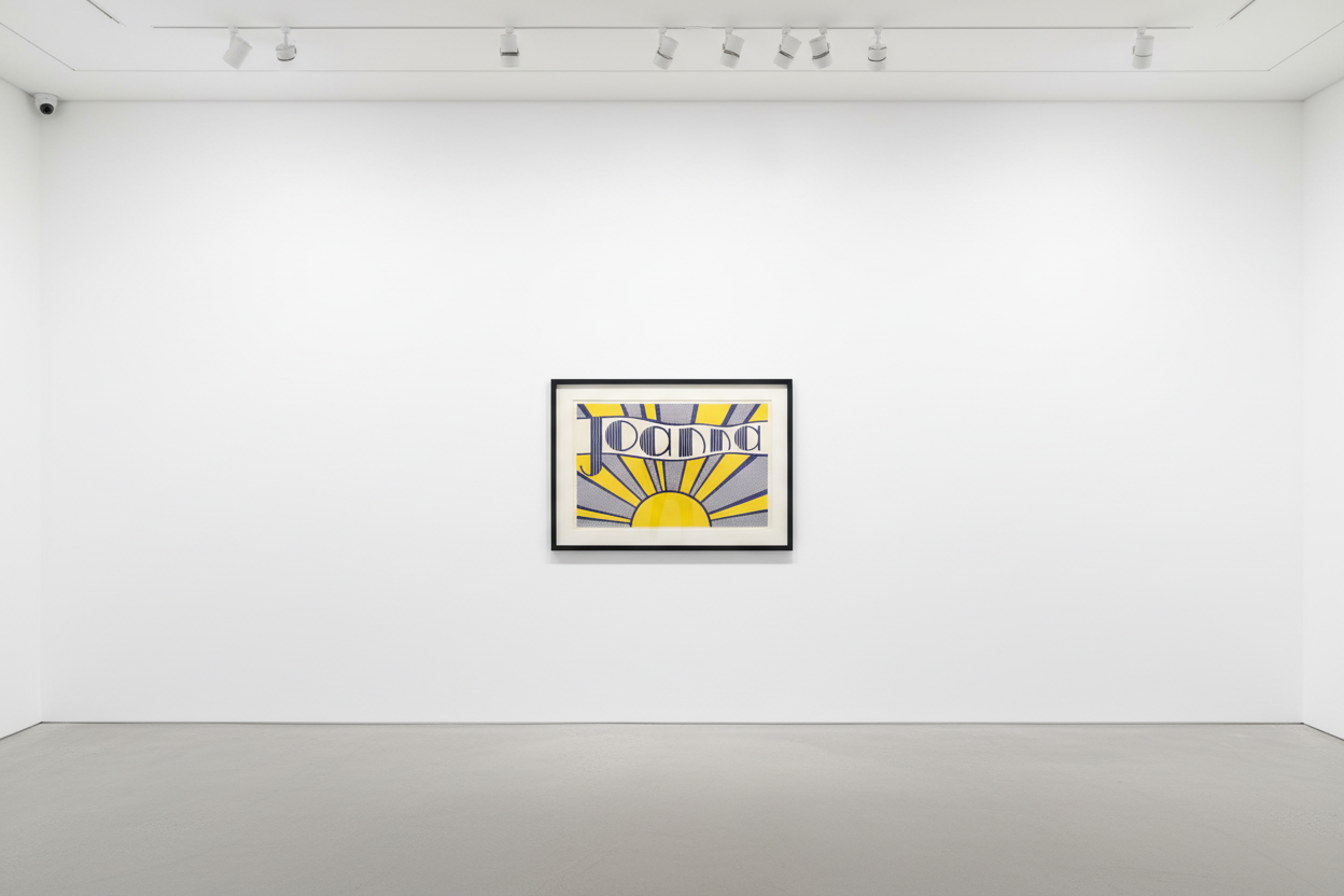 Roy Lichtenstein - Joanna (C. III 24), 1968, Offset lithograph