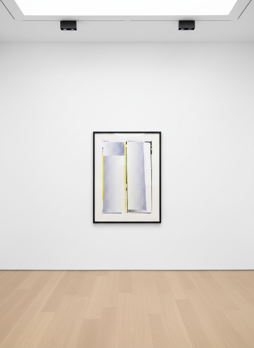 Roy Lichtenstein - Mirror #9 (C. 114), 1972, Screen print