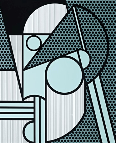 Roy Lichtenstein — Modern Head #4 (C.94)