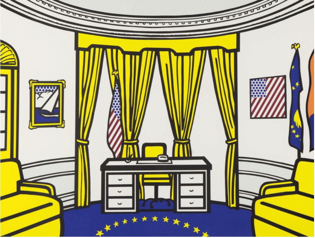 Roy Lichtenstein — Oval Office (C. 277)