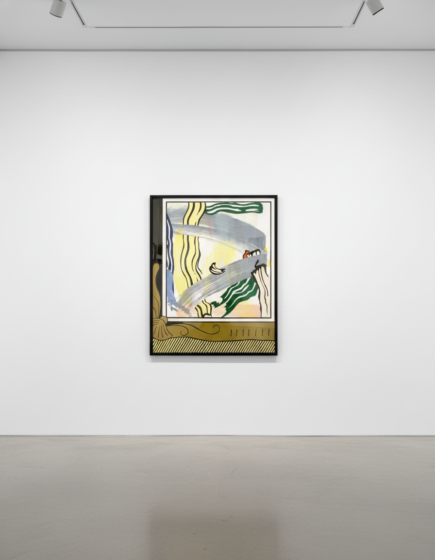 Painting In A Gold Frame from Paintings Series (C. 206)