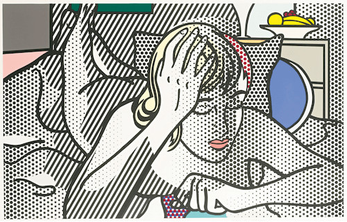 Roy Lichtenstein — Thinking Nude (C. 289)