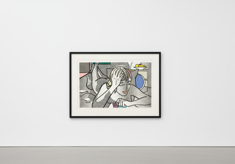 Roy Lichtenstein — Thinking Nude (C. 289)