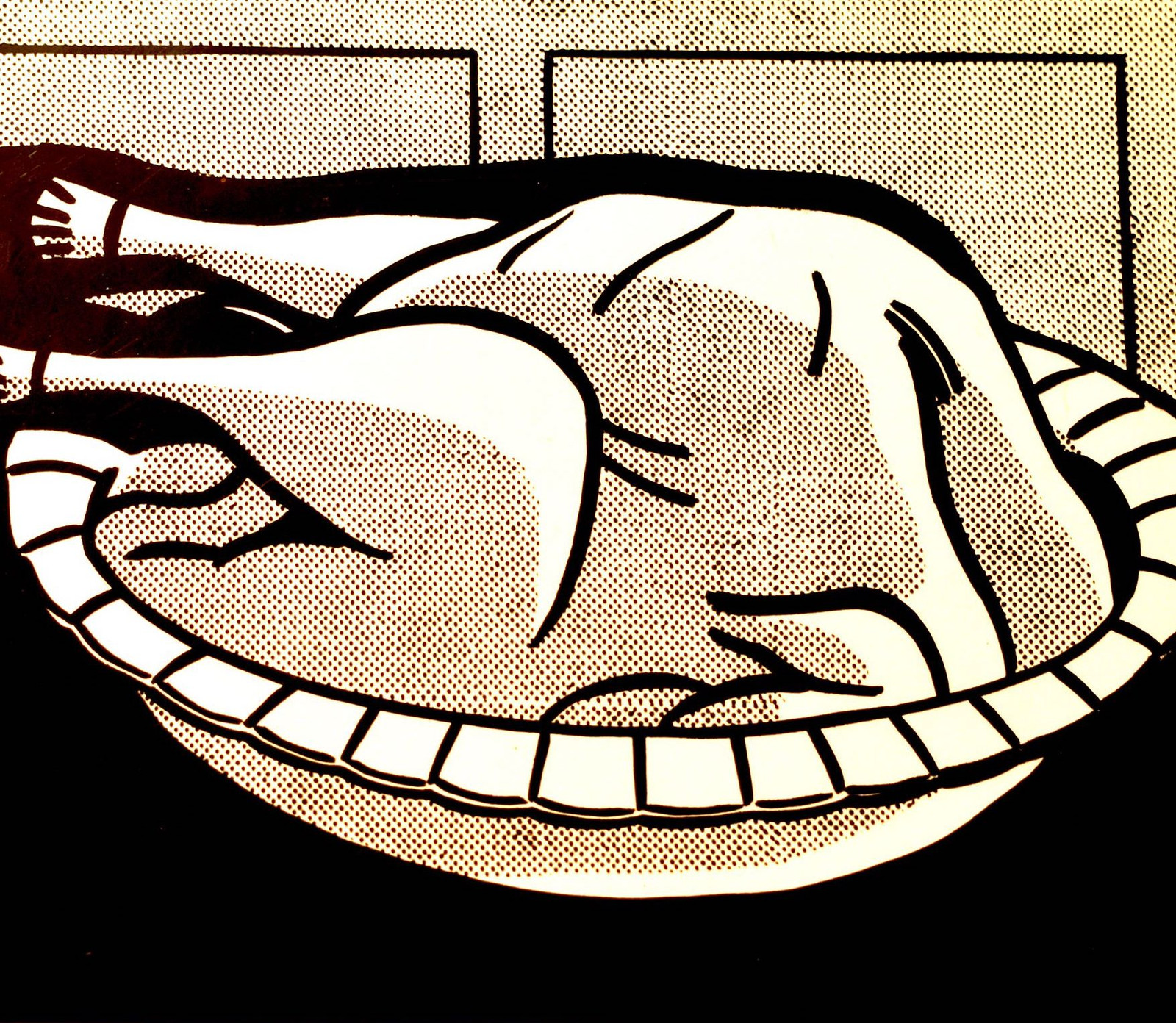 Roy Lichtenstein - Turkey Unique Acetate for America Supermarket Shopping Bag — view 3