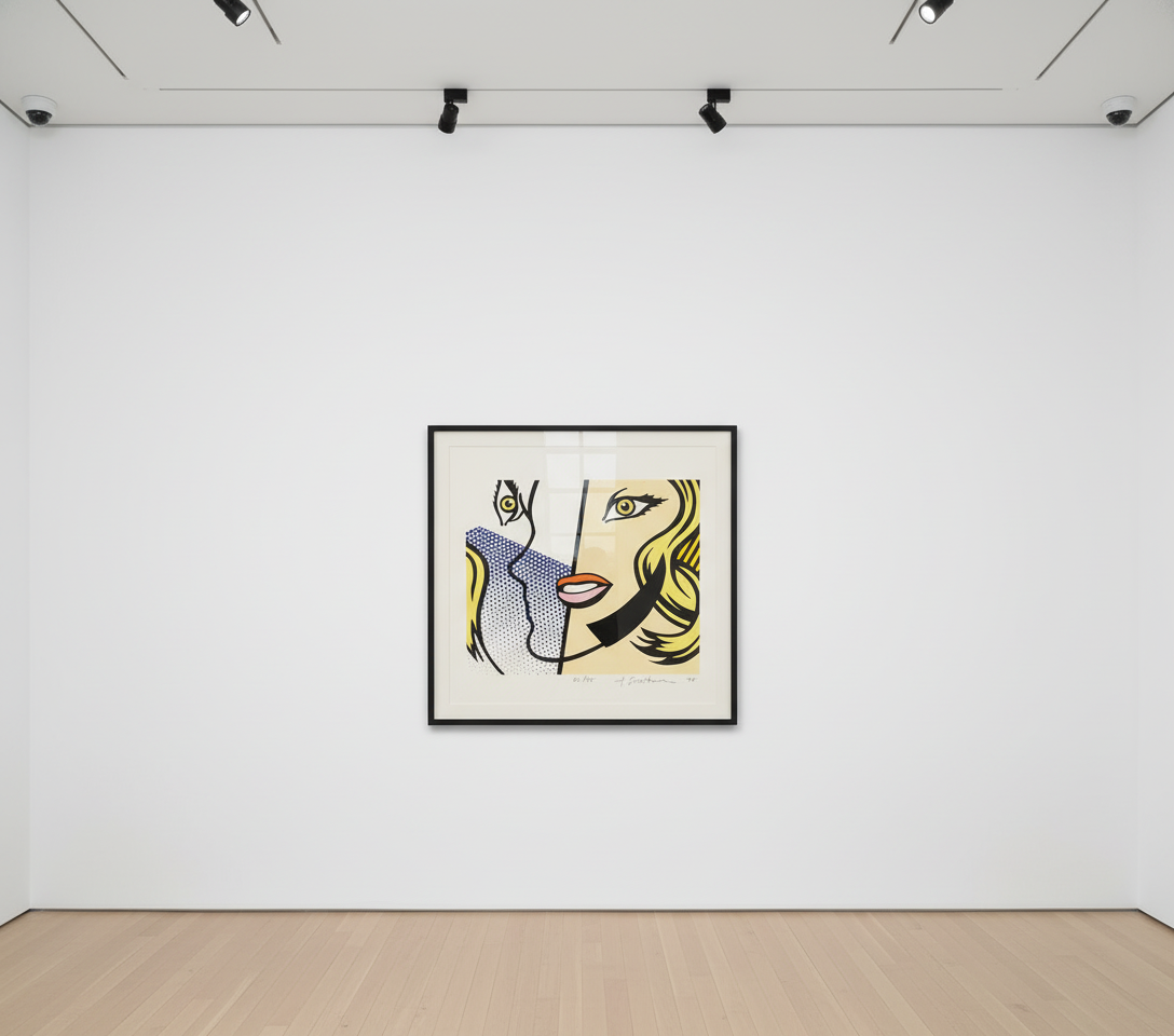 Roy Lichtenstein - Untitled Head (C. 292), 1995, Screen print
