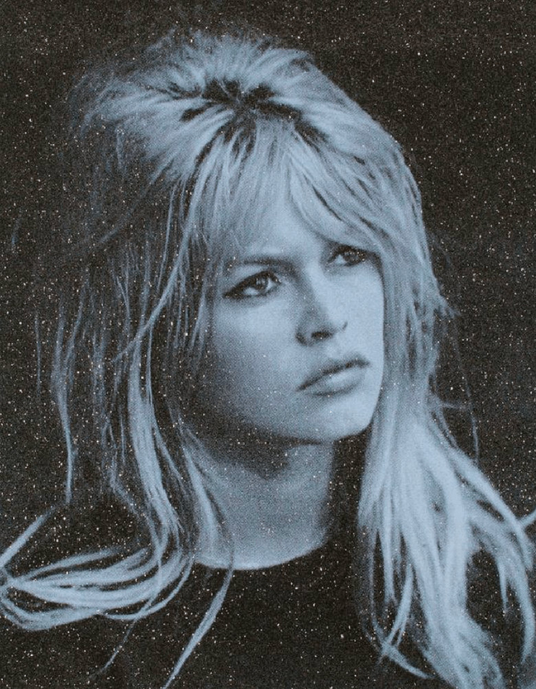 Brigitte Bardot in St. Tropez Blue
