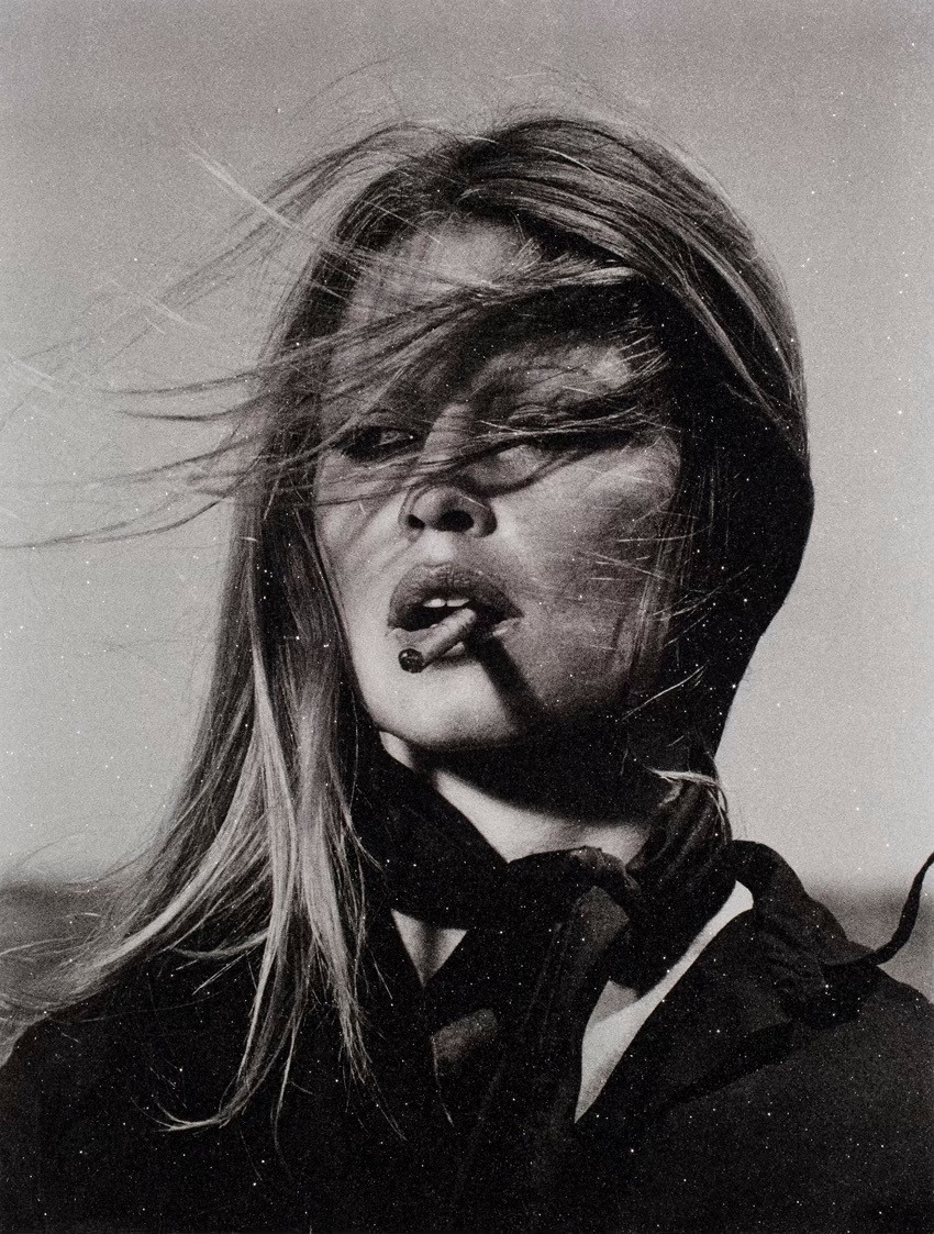 Brigitte Bardot Supreme Black and… — Russell Young | Guy Hepner