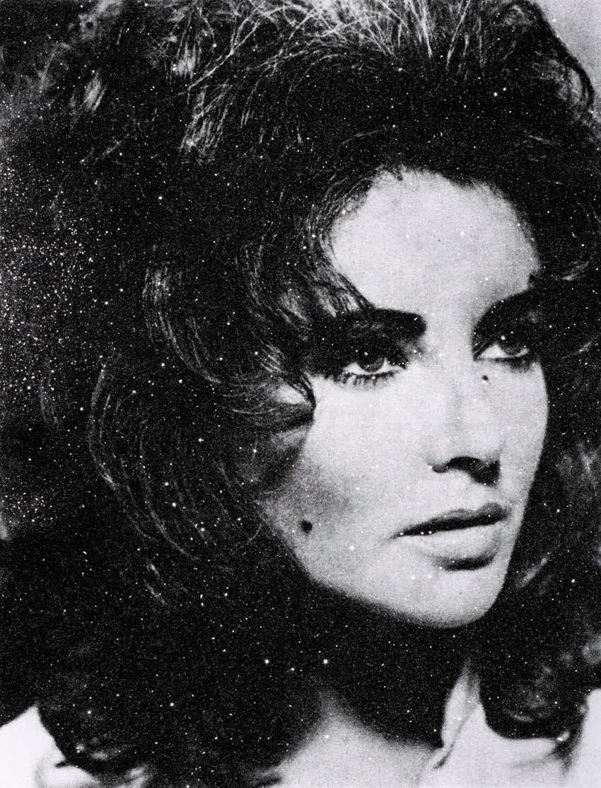 Russell Young — ELIZABETH TAYLOR (DIAMOND DUST)