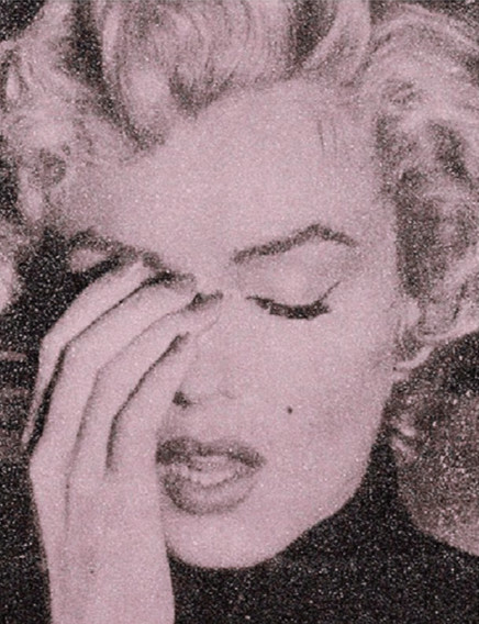 Marilyn Crying California Formosa Pink and Black
