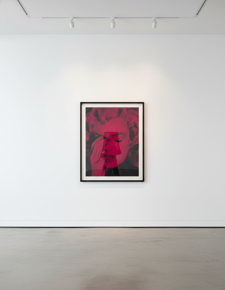 Marilyn Crying Hellfire Red