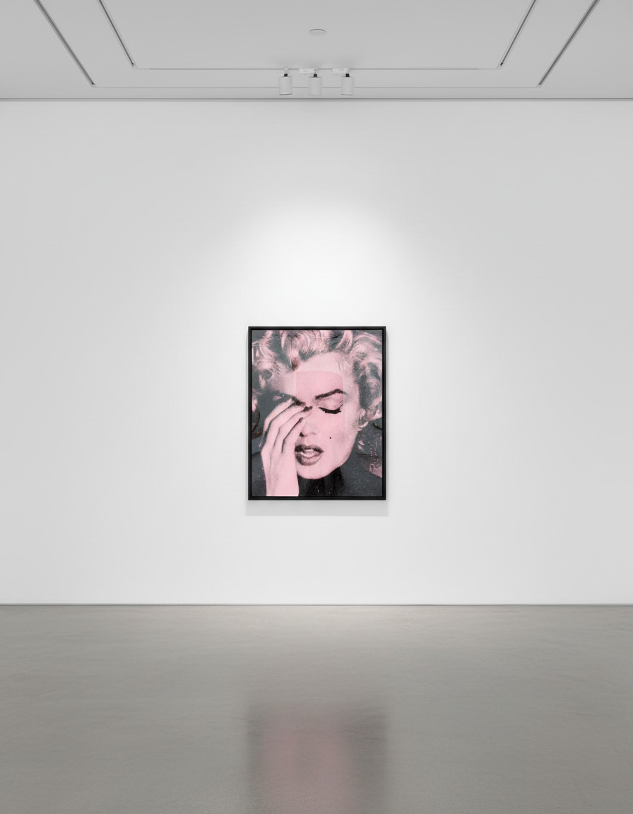 Marilyn Crying Pink Small