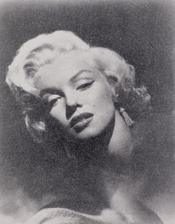 Marilyn Glamour (B&W)