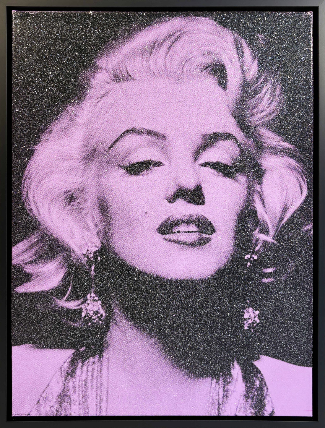 Marilyn Portrait California (Beverly Lavender + Black)