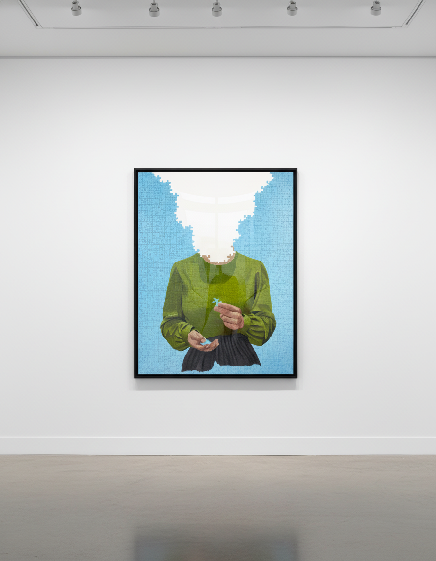 The Missing Piece (Blue)
