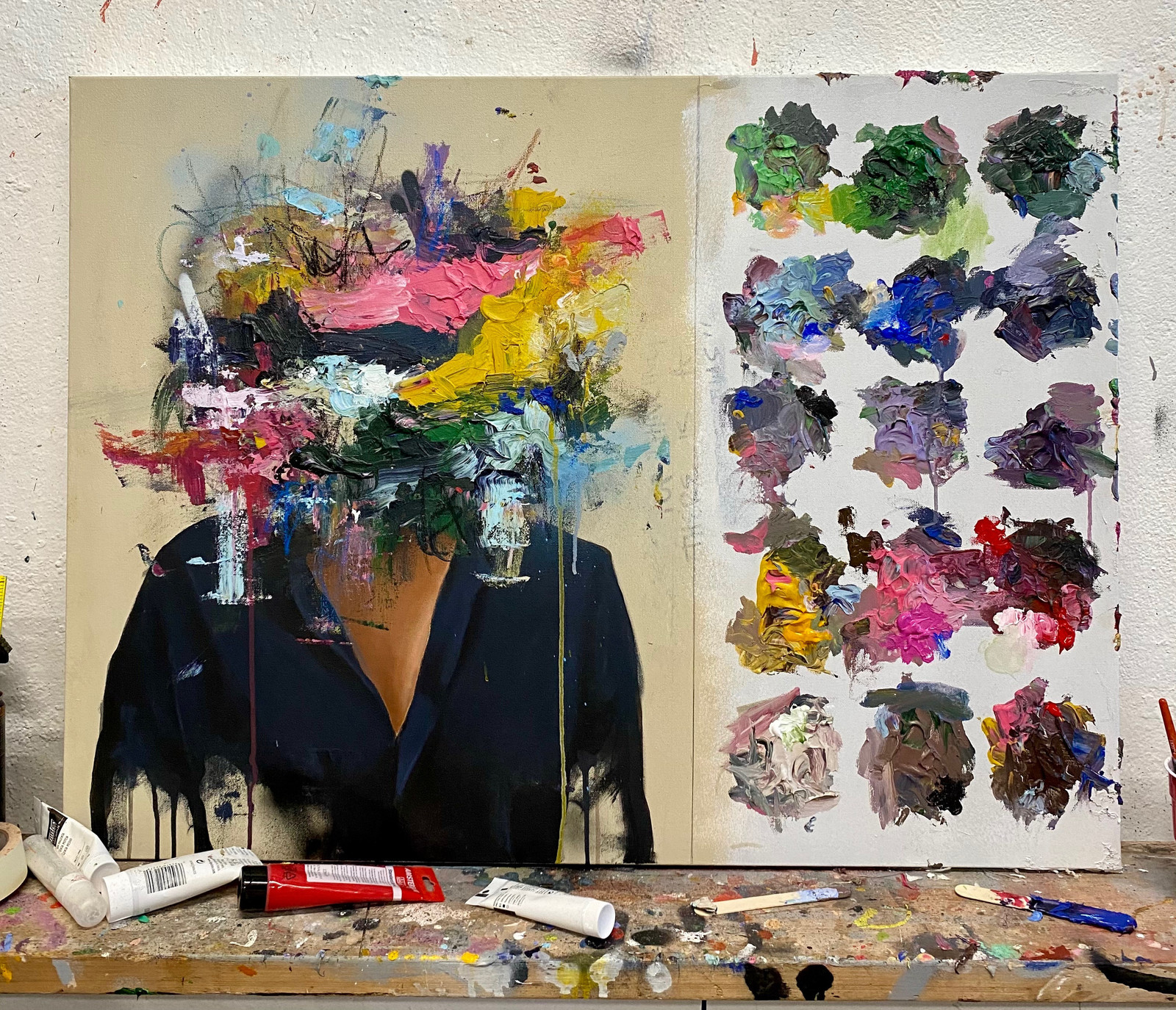 Untitled (Portrait & Palette)