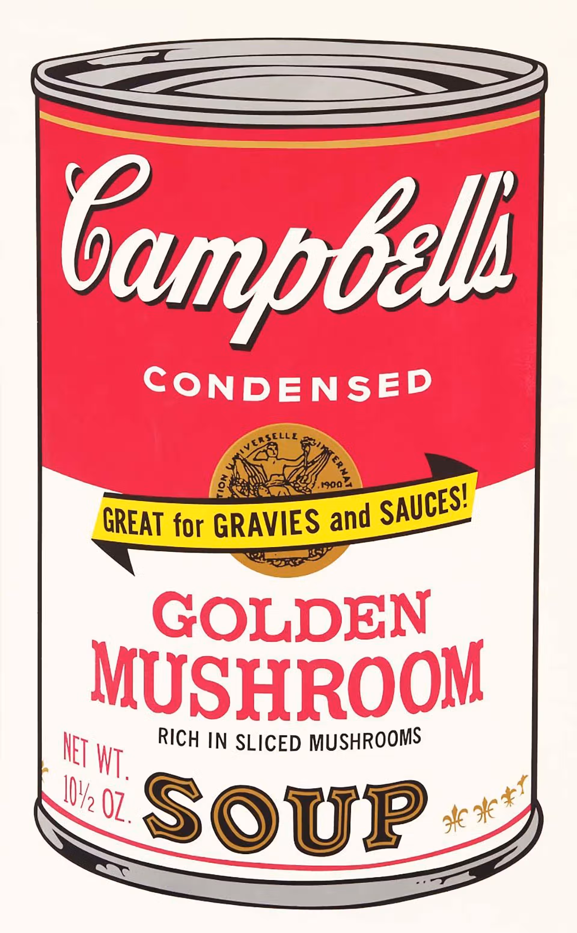 Andy Warhol - Golden Mushroom Soup F.S. II 62, 1969