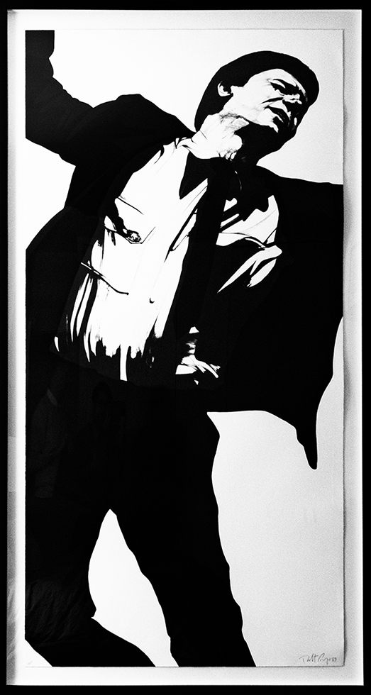 Robert Longo — Larry , from Men In the Cities