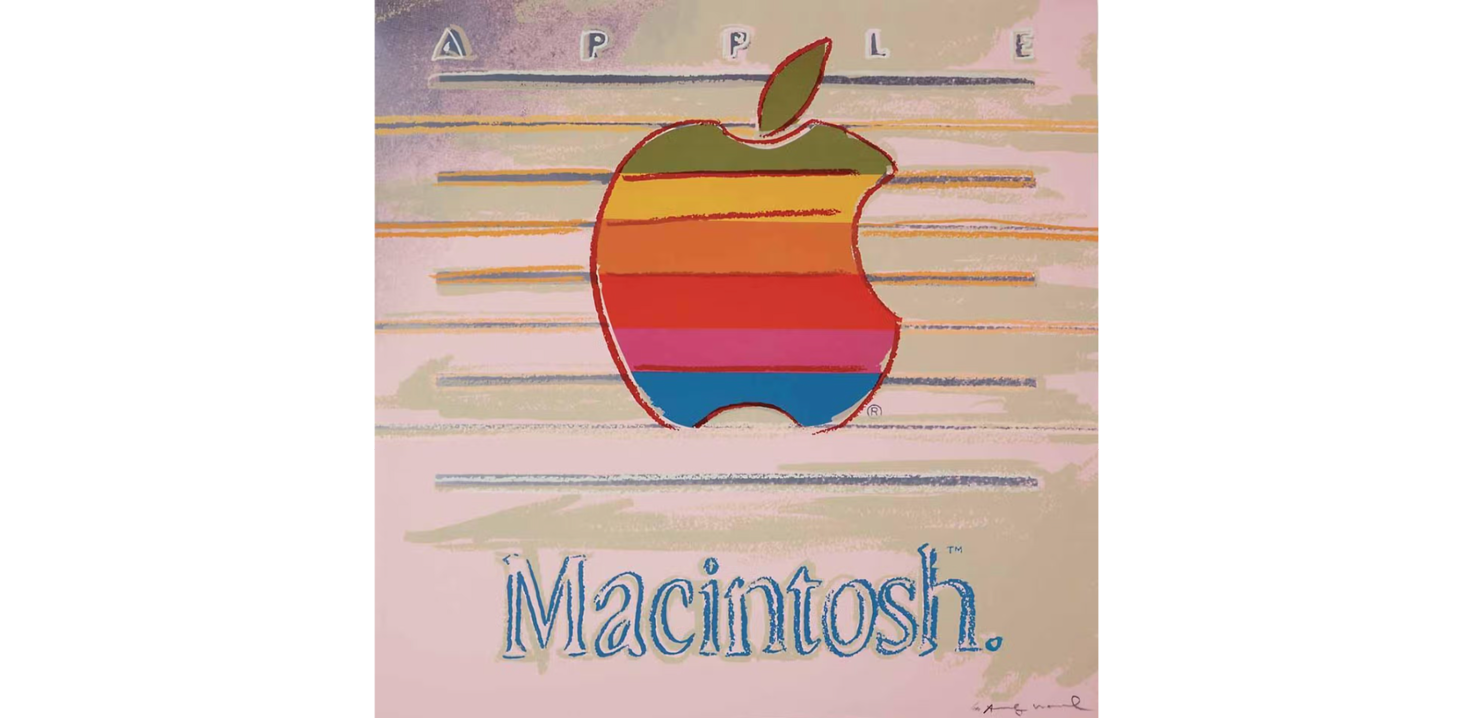 Andy Warhol — Apple Mac F.S. II 359 from Ads