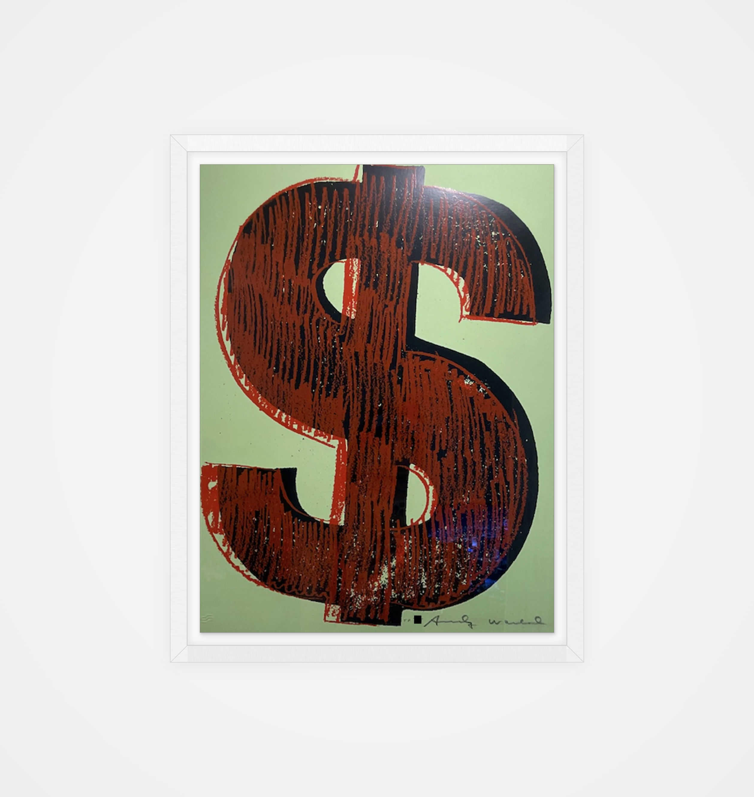 Andy Warhol — Dollar Sign $ (1)