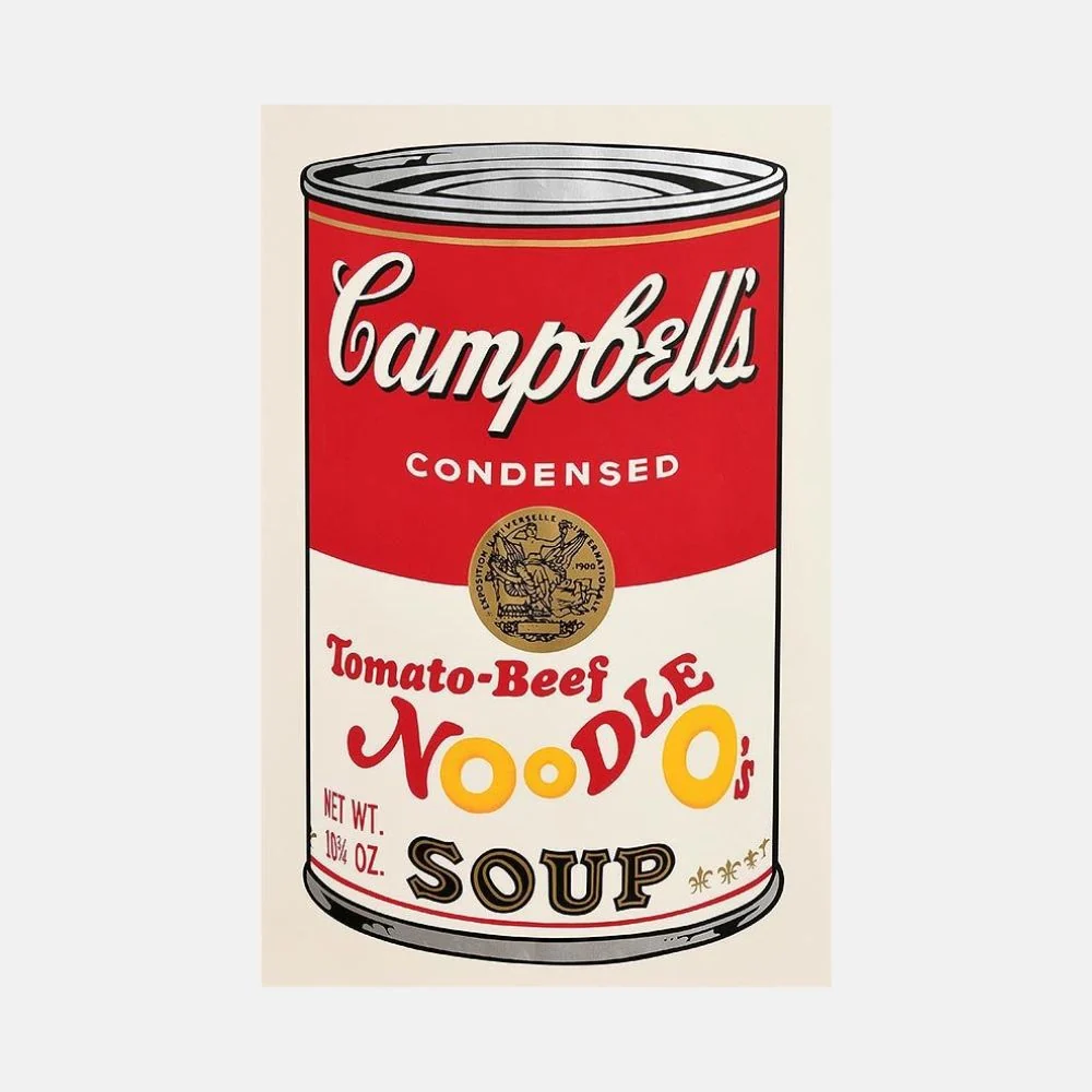 Tomato Beef Noodle O's Soup, F.S. II 61, from Campbell's Soup II
