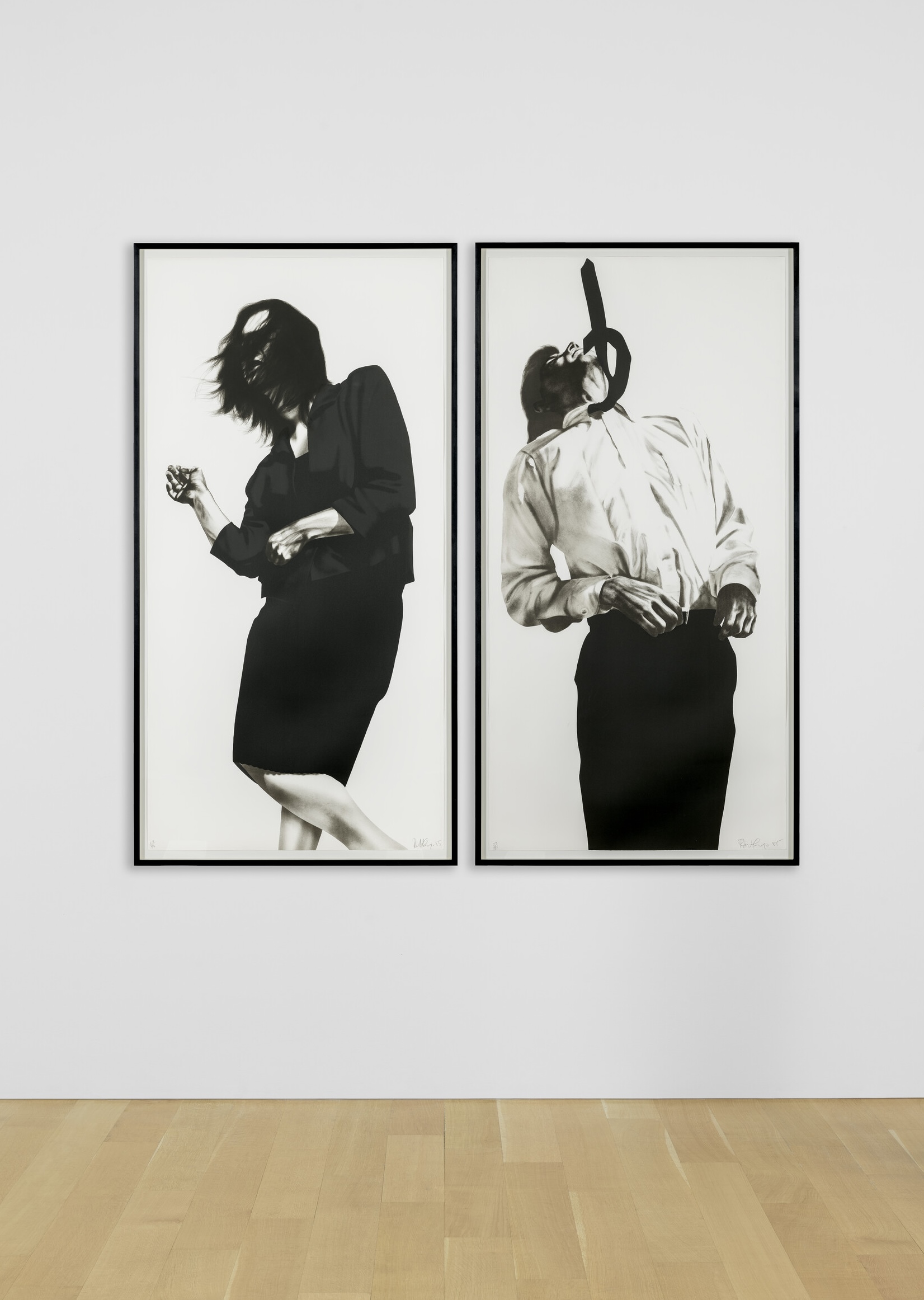 Robert Longo — Gretchen & Eric, from Men in the Cities