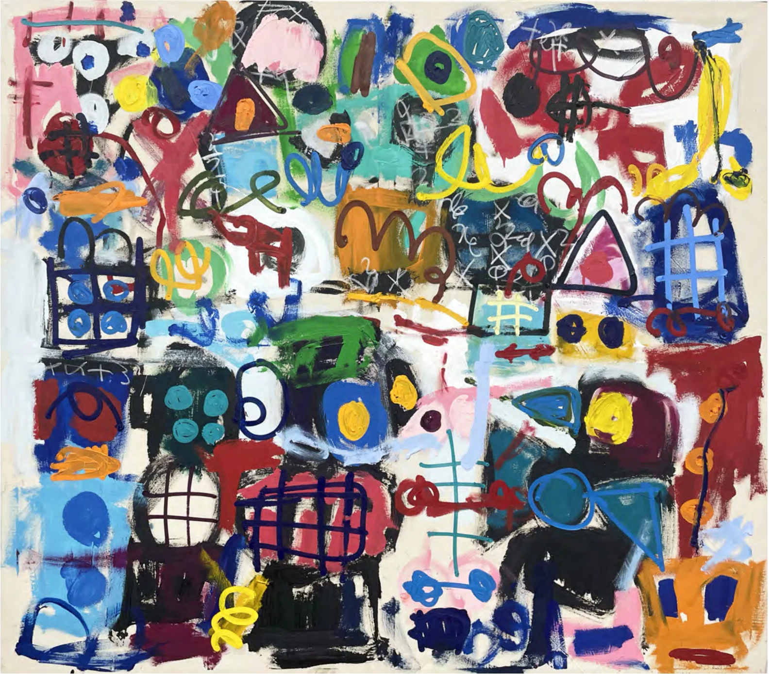 Colored Semi Figures