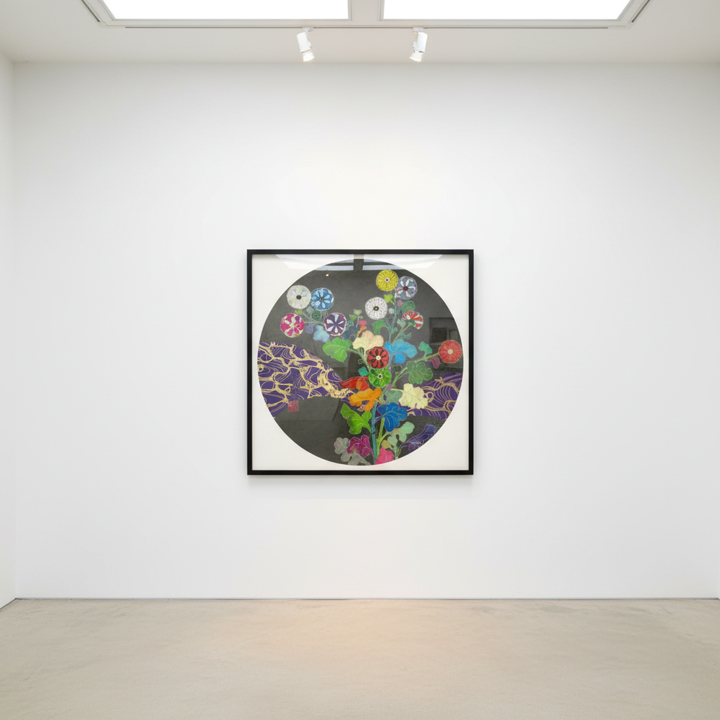 Takashi Murakami - A Return from Wandering, 2022, Offset print, cold stamp and high gloss varnishing
