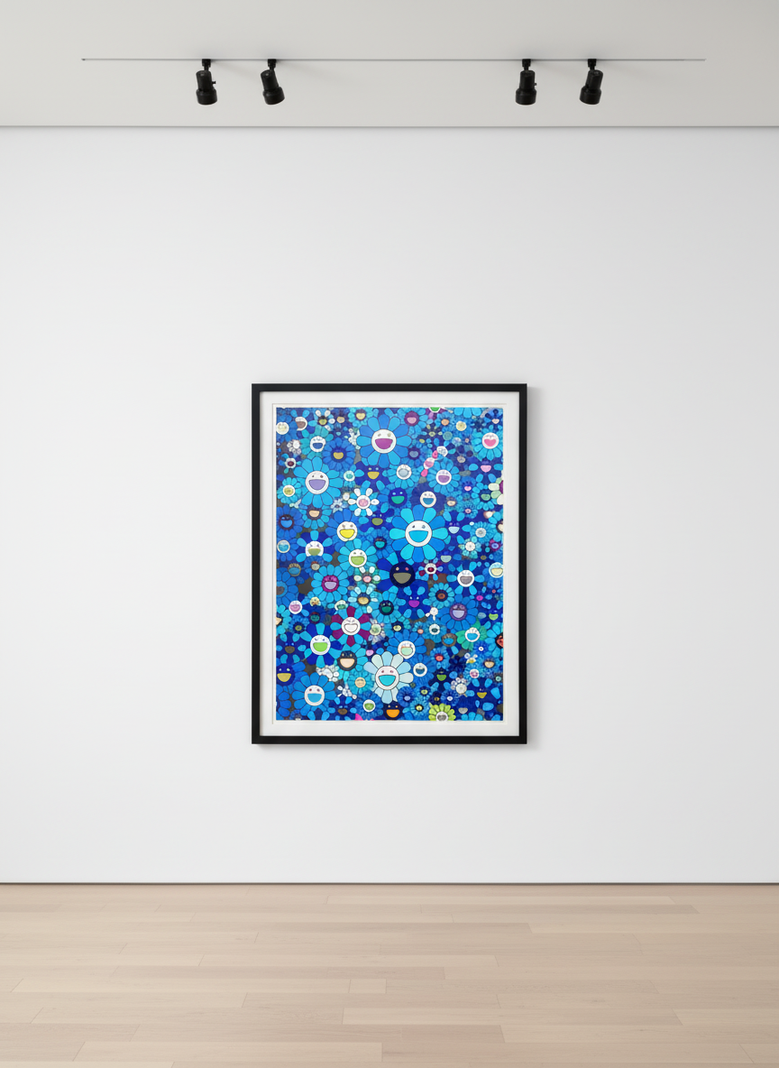 村上隆 版画　ED300/An Homage to Yves  An Homage To Yves Klein,… — Takashi Murakami | Guy Hepner
