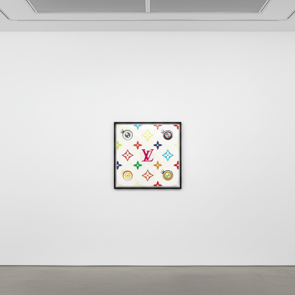 Superflat Monogram (Lemon) — Takashi Murakami | Guy Hepner