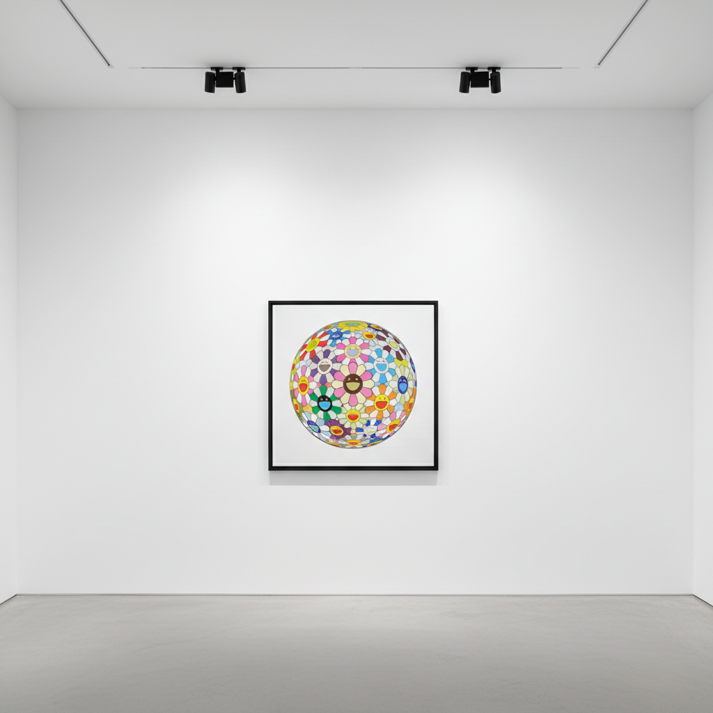 Flower Ball (Blood 3D) — Takashi Murakami | Guy Hepner
