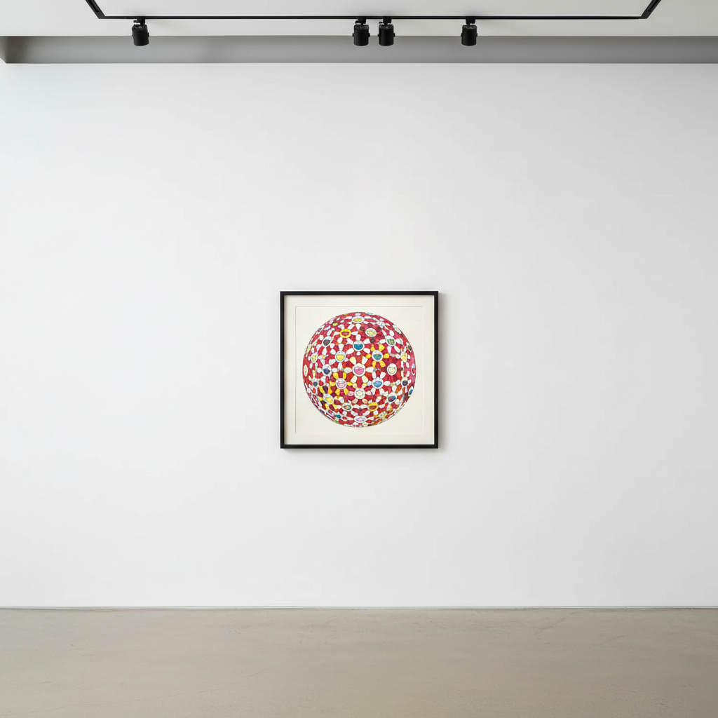 Takashi Murakami Red Crane