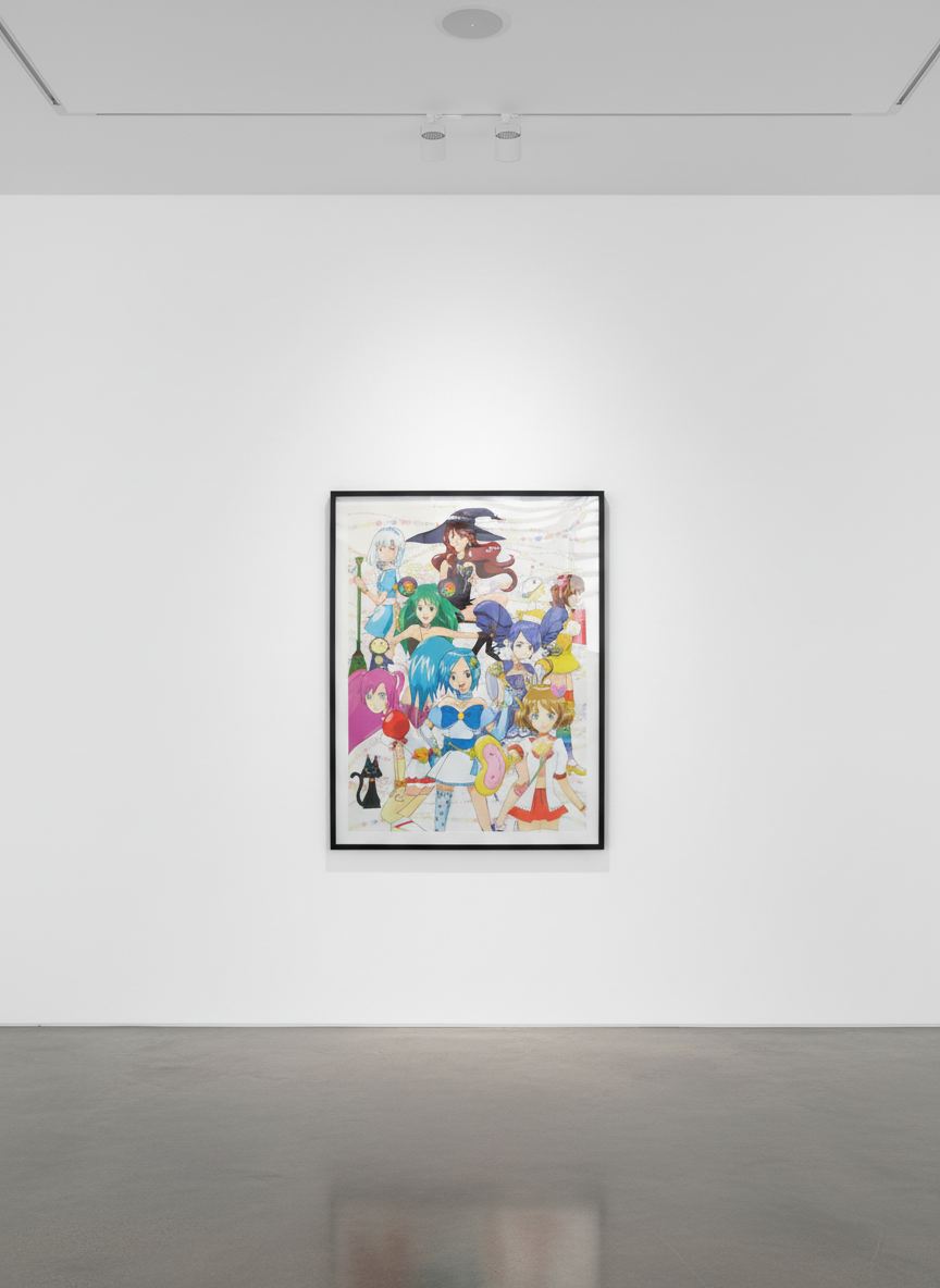 Takashi Murakami - Magical Princess, 2009, Offset-lithograph on velin