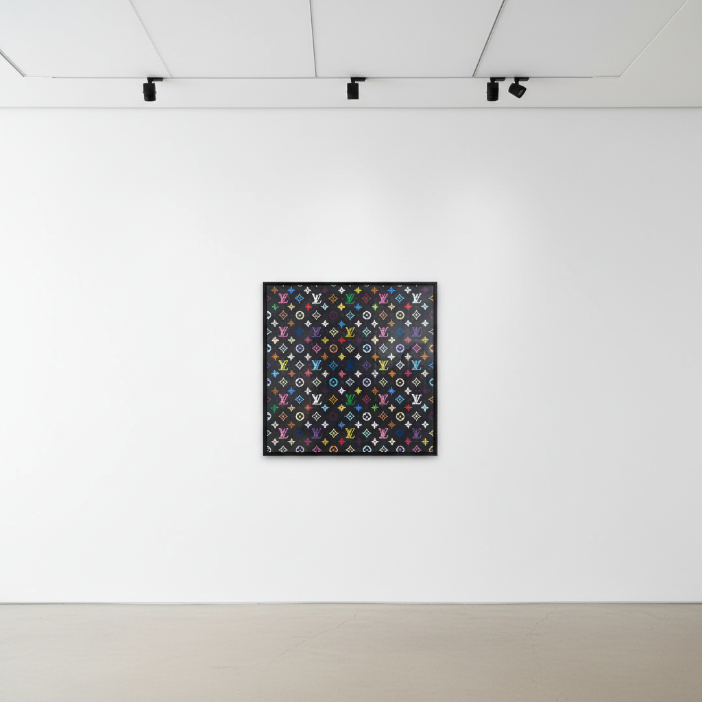 Takashi Murakami - Monogram Multicolour on Black, 2007 | Guy Hepner